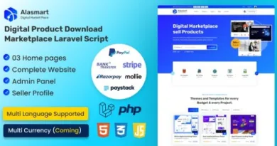 Alasmart v1.3.1 - Digital Product Download Marketplace Laravel Script