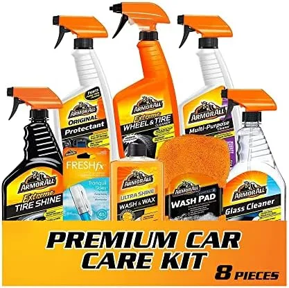car cleaning supplies
