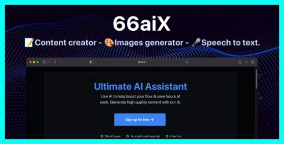 66aix v22.0.0 Nulled - AI Content, Chat Bot, Images Generator & Speech to Text (SAAS) PHP Script