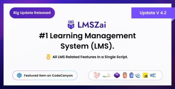LMSZAI v6.1 Nulled - LMS Learning Management System (Laravel) PHP Script