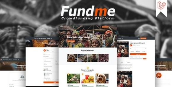 Fundme v5.2 - Crowdfunding Platform PHP Script